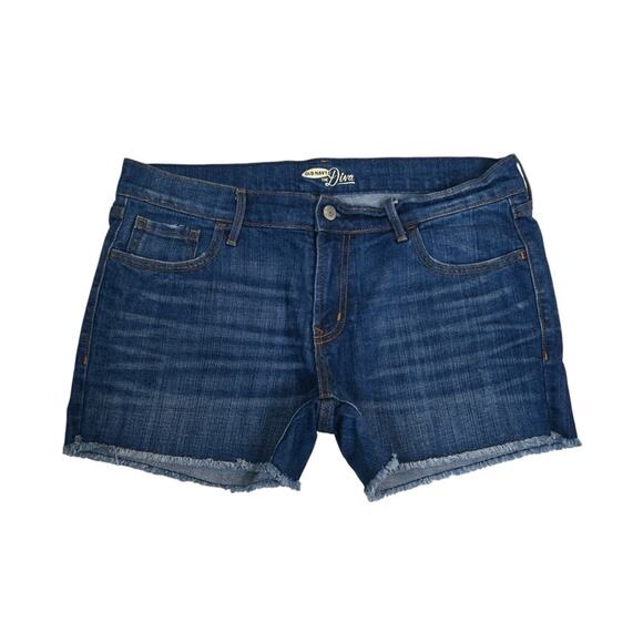 Old Navy Womens 8 The Diva Denim Jean Shorts - Picture 1 of 9